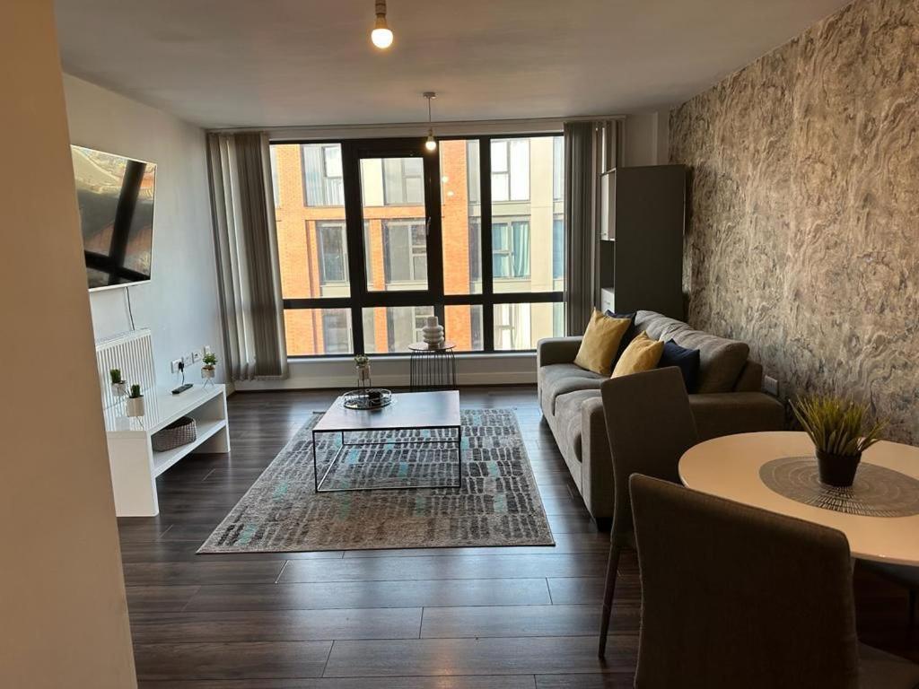 Luxury 9Ine Beautiful Bull Ring Apartment Free Parking Birmingham Exteriör bild
